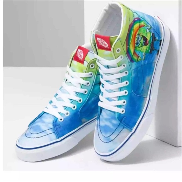 VANS UNISEX SH8-HI SPONGEBOB Men’s 9 Women’s 10.5 Cartoon - Picture 15 of 15
